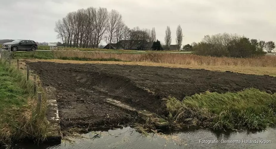 Fundering voormalige Schagerkogge Strijkmolens opgegraven in Kolhorn