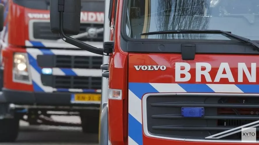 Brand op de Dorpsstraat in Winkel(video)