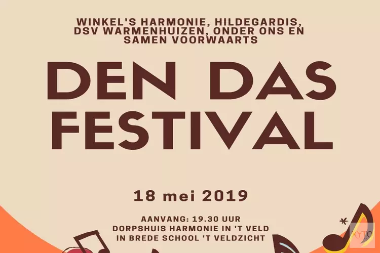 65e editie van het Den Das Festival op 18 mei 2019 in ‘t Veld