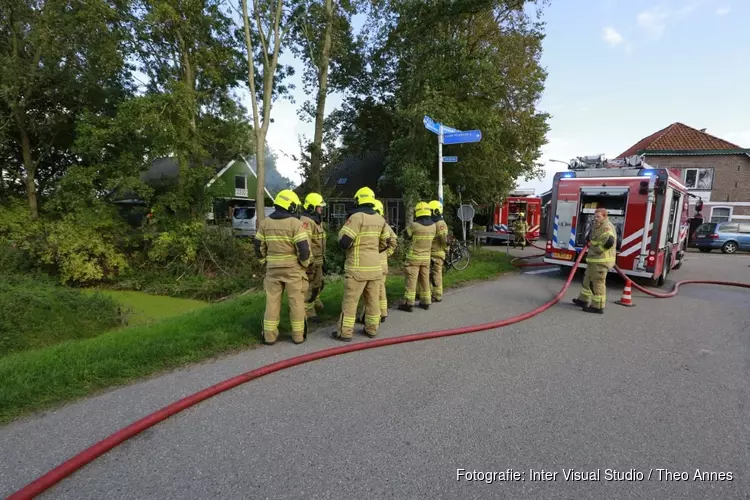 Brand in kiem gesmoord in Nieuwe Niedorp