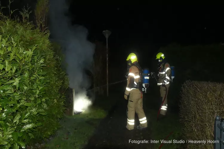 Brand in meterkast op bungalowpark De Horn