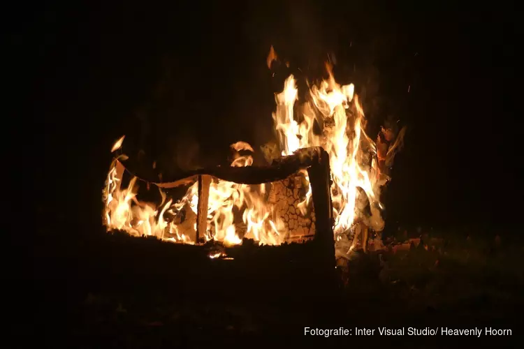 Brandje aan het Steenloperspad