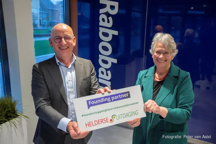 Rabobank ook komende 3 jaar founding partner van Helderse Uitdaging