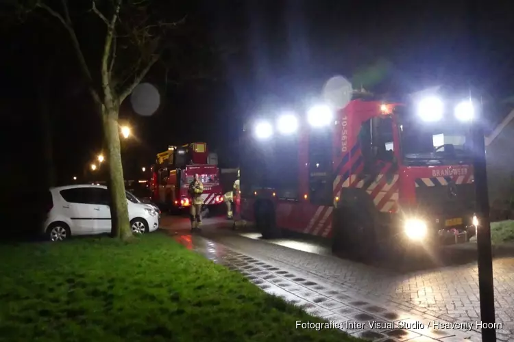 Schoorsteenbrand in Schagen