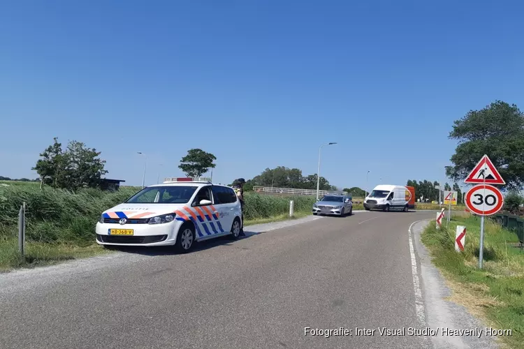 Blikschade bij botsing Schagerbrug