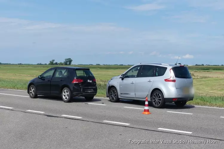 Kop-staartbotsing in Schagen