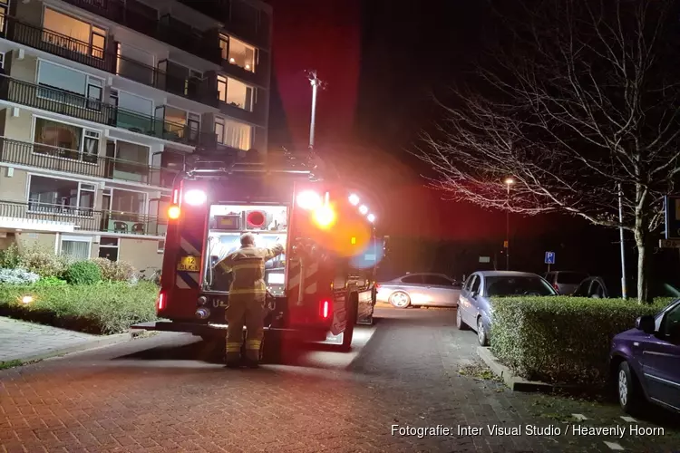 Brandje in keuken van appartement in Schagen