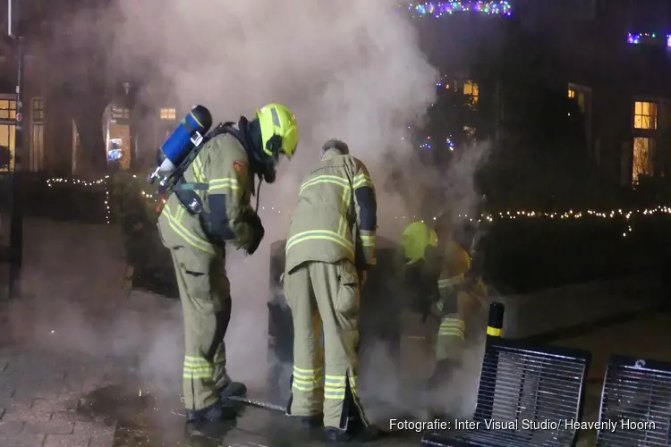 Containerbrandje Schagen snel onder controle