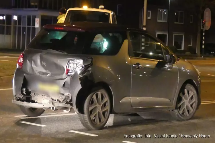 Kop-staartbotsing op N245 in Schagen