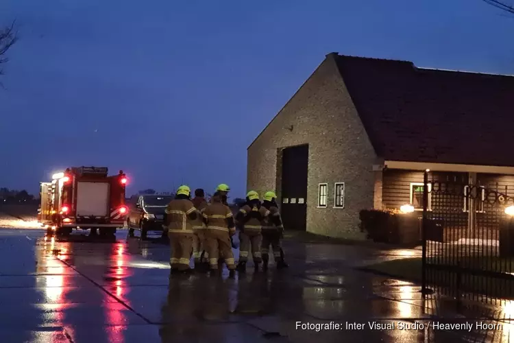 Schoorsteenbrand laait op in Oudesluis