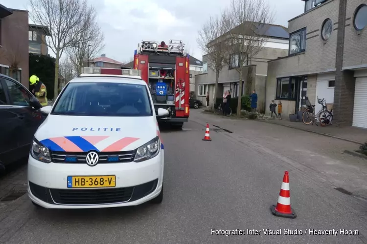 Brand in woning Schagen