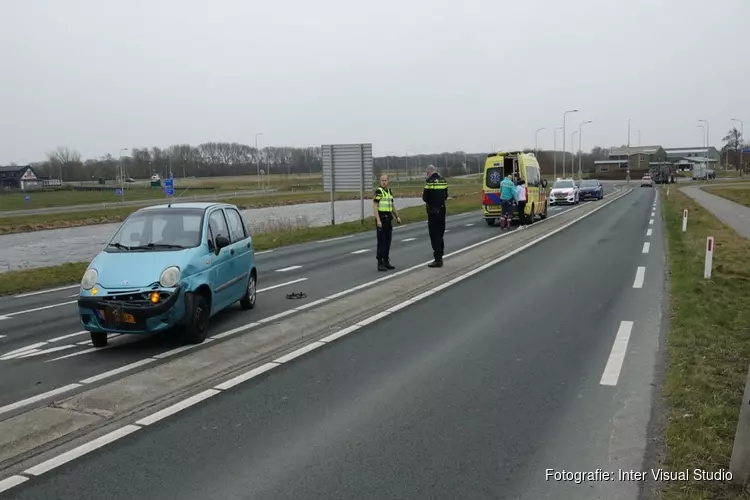 Botsing vlak voor brug in Schagerbrug