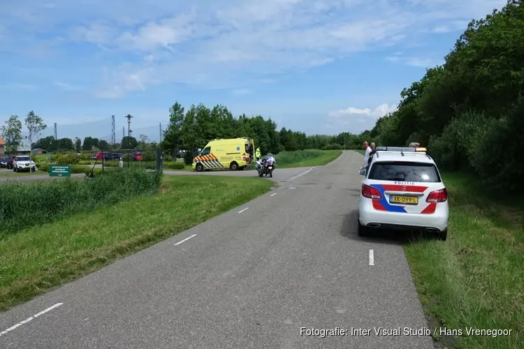 Fietsster aangereden door auto in Dirkshorn