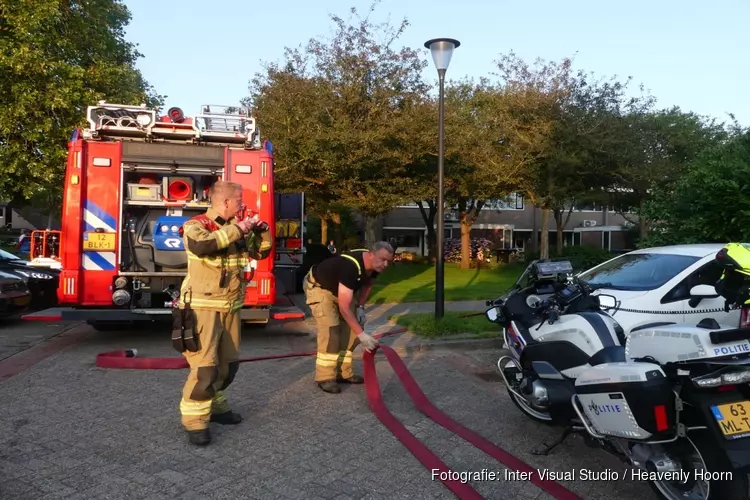 Brandweer snel ter plaatse bij brandje in woning Schagen