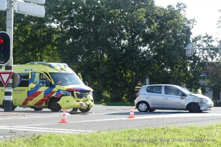 Ambulance betrokken bij ongeval in Schagen