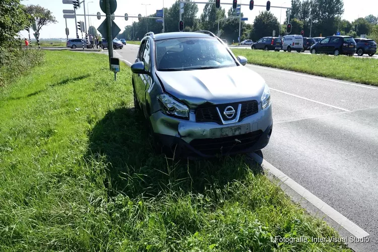 Veel blikschade bij ongeval N245