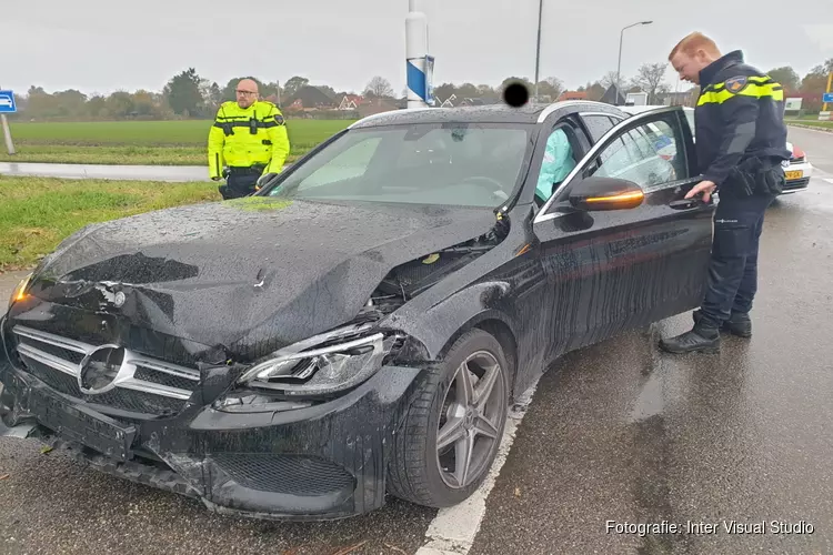 Ongeval met veel schade in Nieuwe Niedorp