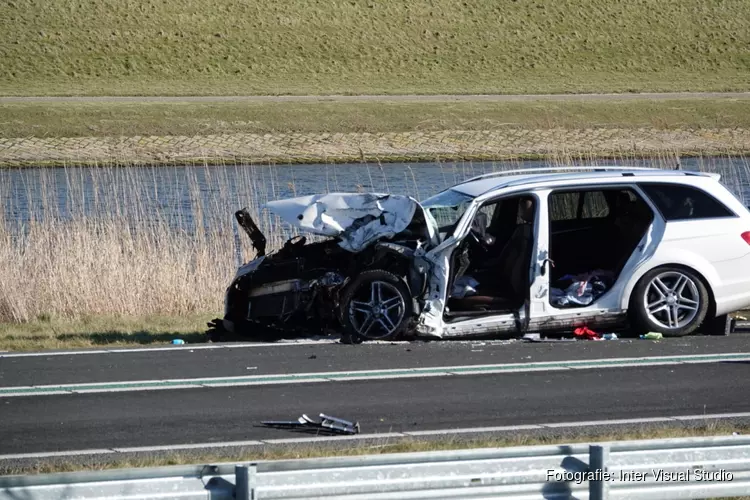 Zwaar ongeval op N99 bij Breezand