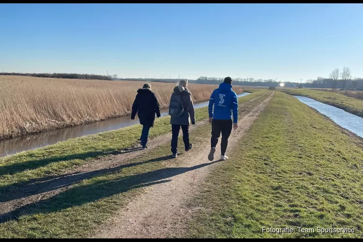 Elke week uurtje wandelen met Team Sportservice