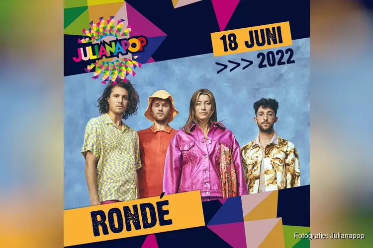 Line-up nieuws: Rondé maakt opwachting op Julianapop!
