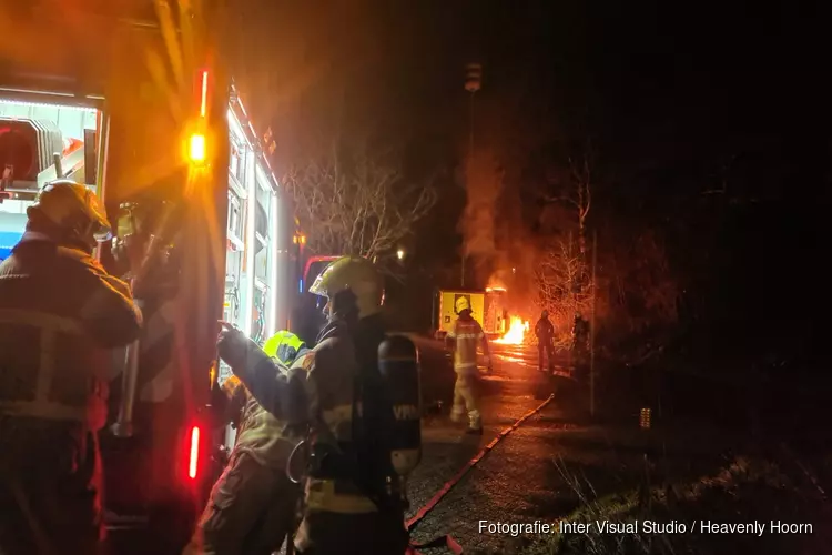 Twee brandjes bij school in Schagen, vermoedelijk brandstichting