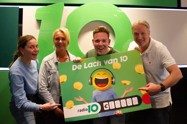 Carola uit Warmenhuizen wint € 15.800,- dankzij `De Lach van 10`