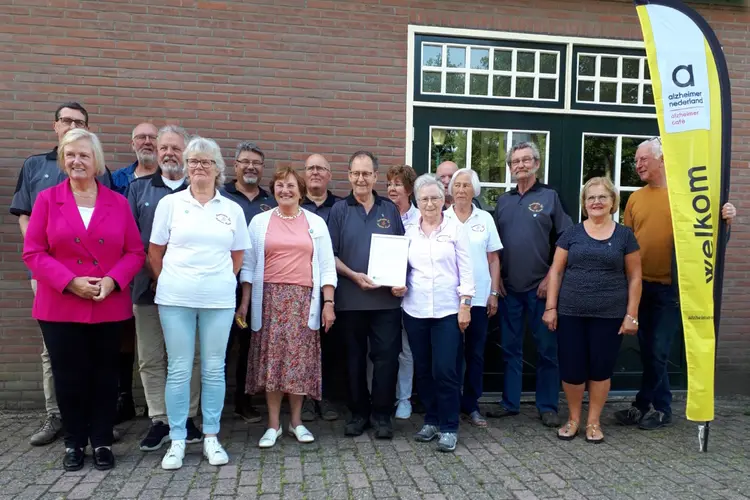 Certificaat dementievriendelijk museum  voor Museum Grootmoederstijd & Motoren