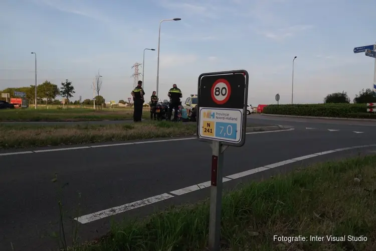 Motorrijder lichtgewond bij ongeluk in Zijdewind