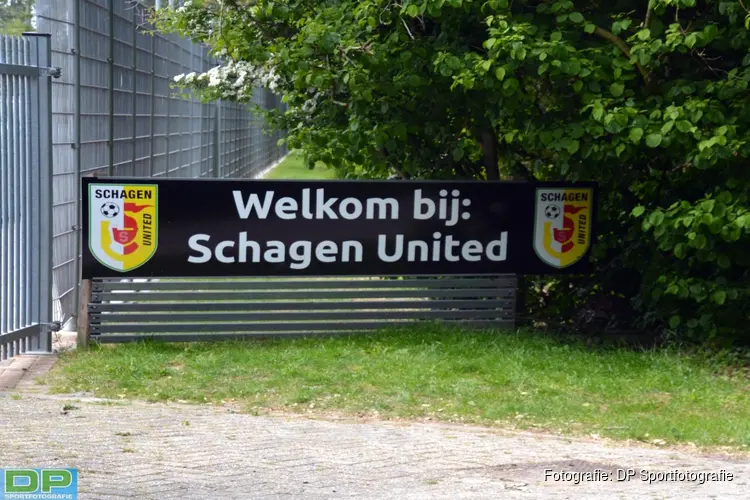 Schagen United klopt Flevo door hattrick Kaandorp