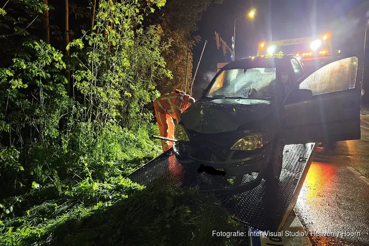 Klein ongeluk op Schagerweg blijft bij schade