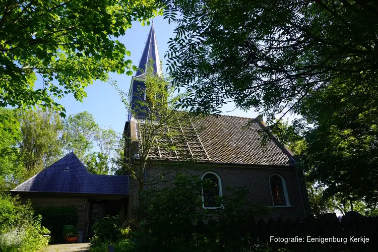 Onderwegkerkdienst voor toeristen en voor mensen uit de buurt