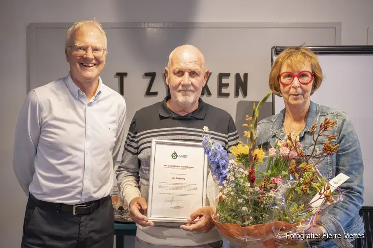 Het Schager Compliment voor Jan Meijering uit Schagerbrug