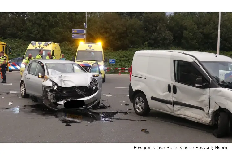 Twee gewonden bij ongeluk bij 't Zand