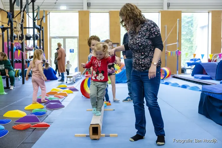 Leuke en leerzame fitte start beweeginstuiven voor kinderen van 0 tot 4 jaar