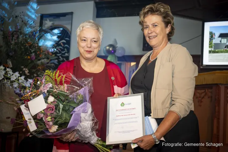 Het Schager Compliment voor Bettina de Leeuw den Bouter