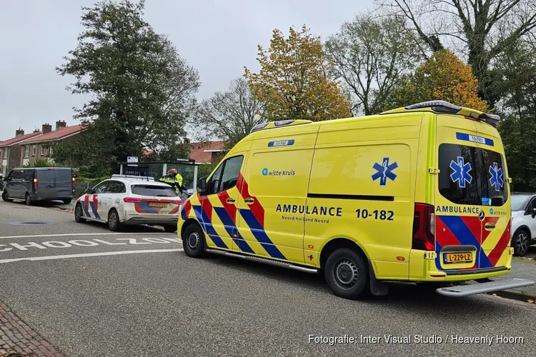 Scooterrijder gewond bij ongeval op Hofstraat in Schagen