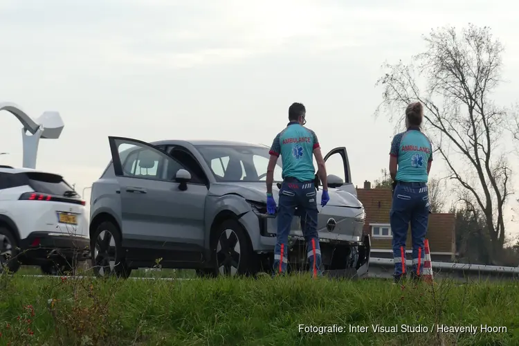 Kettingbotsing op N503 bij Schagerbrug