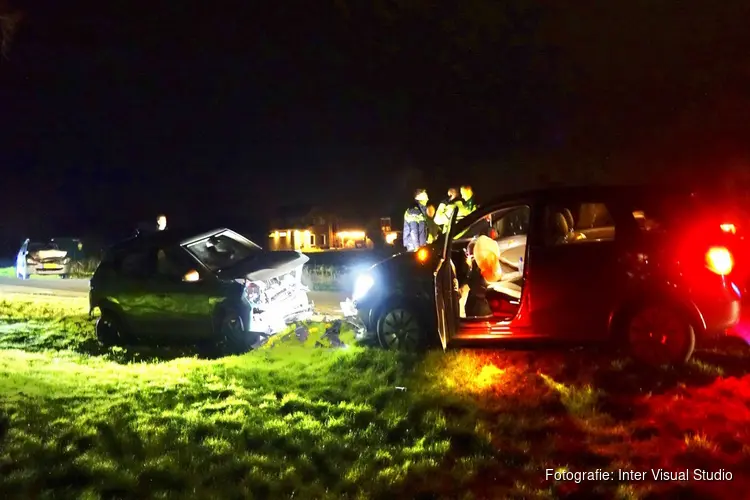 Politie zoekt met drone naar vluchtende verdachte na ongeluk