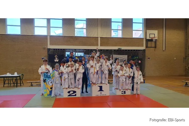 Uitslagen Carnavals team toernooi bij Judoschool EBI-Sports