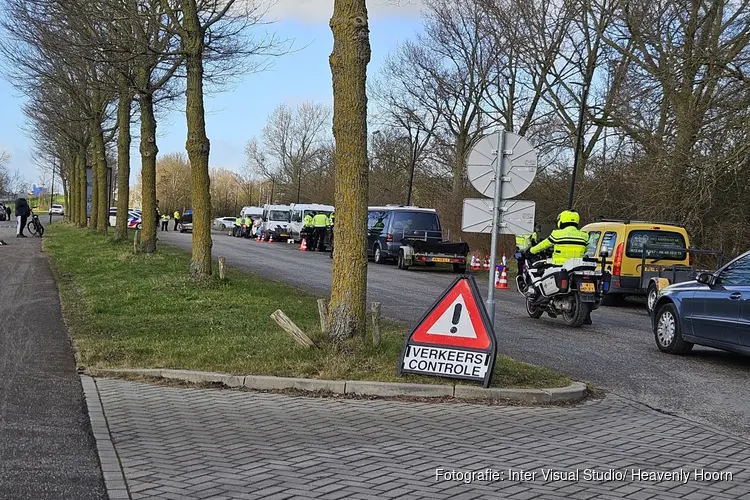 Verkeerscontrole bij Schagen