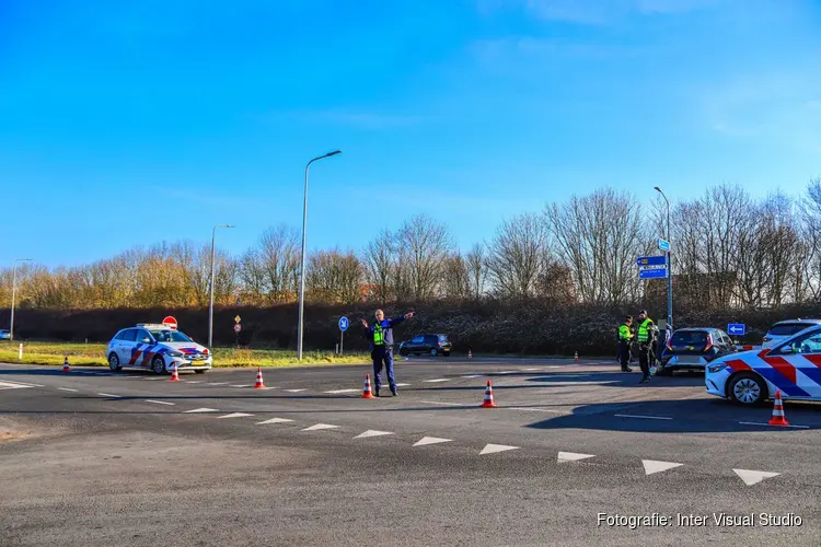 Ongeluk met schade bij 't Zand