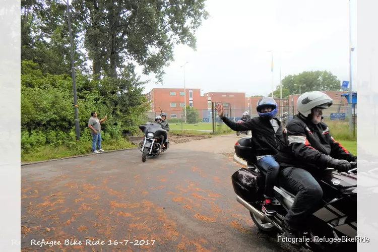 Motorrijders gevraagd voor de RefugeeBikeRide