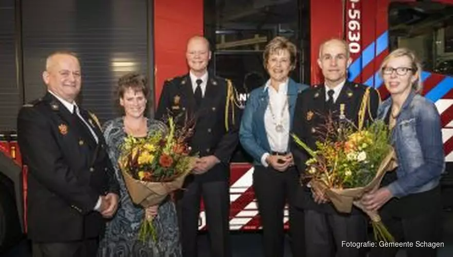 Koninklijke onderscheiding voor Fred van den Berg en Jos Verweij